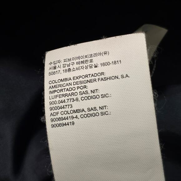 Calvin Klein Jeans Jacket Men’s Medium Blue Nylon Zip Front Casual - Picture 10 of 10